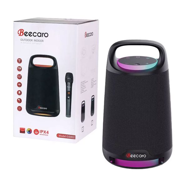 اسپیکر قابل حمل بیکارو (Beecaro) مدل GS802