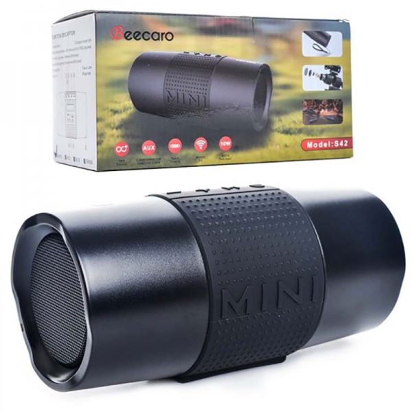 اسپیکر بلوتوثی قابل حمل بیکارو مدل Beecaro S42