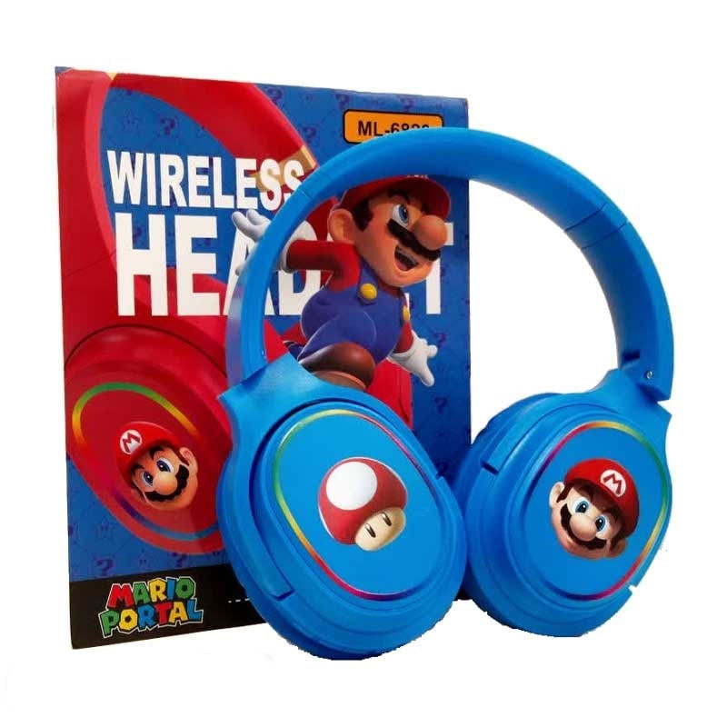 هدست وایرلس فانتزی طرح MARIO مدل ML-6820