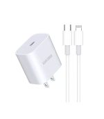 شارژر دیواری 20 وات کاکوسیگا مدل KSC-819 PD به همراه کابل لایتنینگ